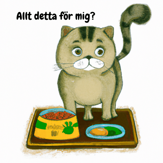 katt och mat