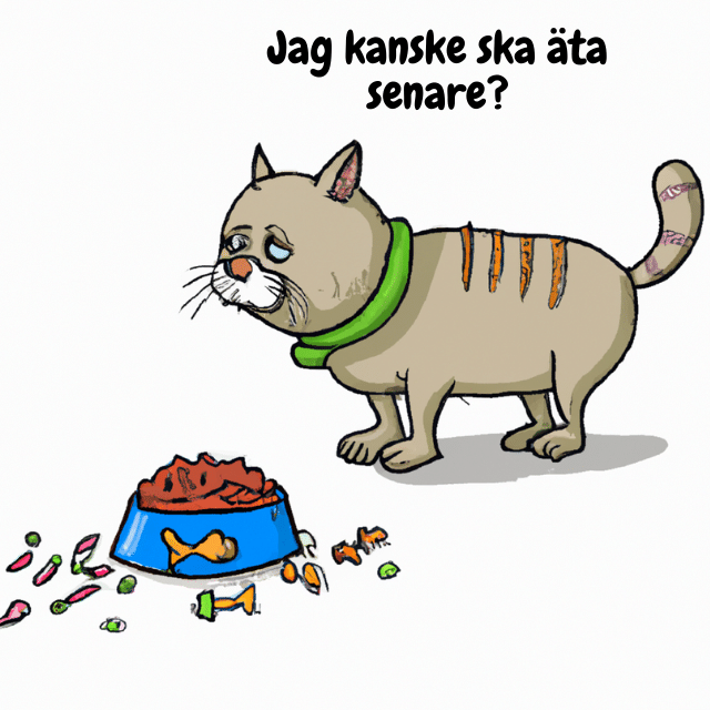 När en katt åldras förändras dess näringsbehov